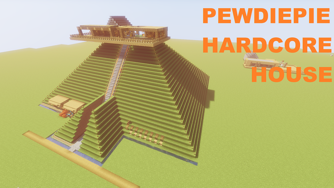 Télécharger Pewdiepie Hardcore House pour Minecraft 1.16.4