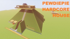 Télécharger Pewdiepie Hardcore House pour Minecraft 1.16.4