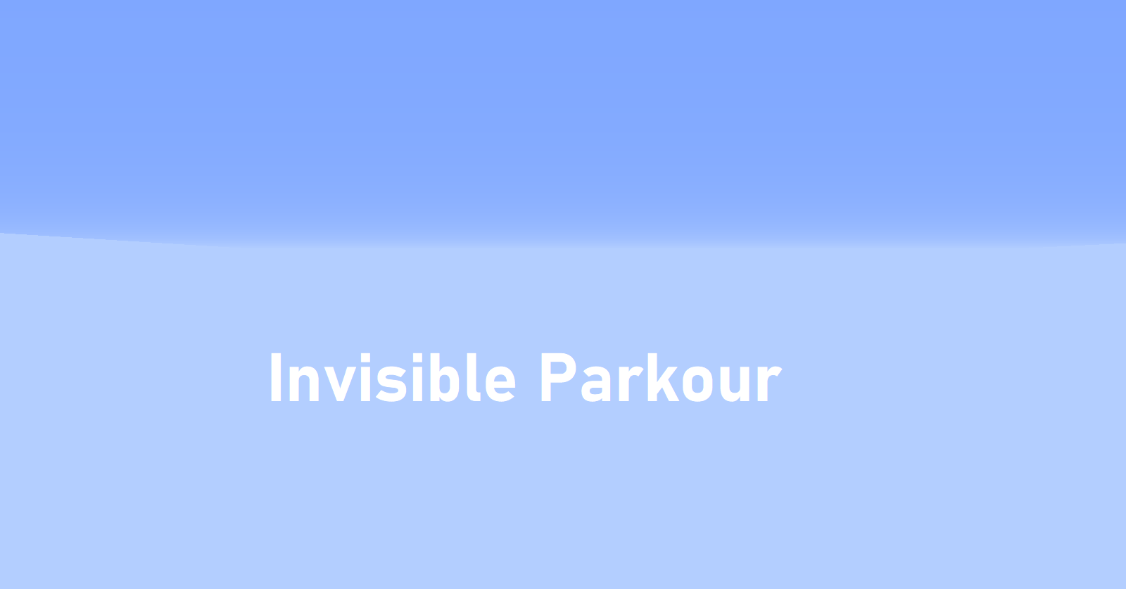Télécharger Invisible Parkour pour Minecraft 1.16.4