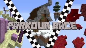 Télécharger THE PARKOUR RACE pour Minecraft 1.16.4