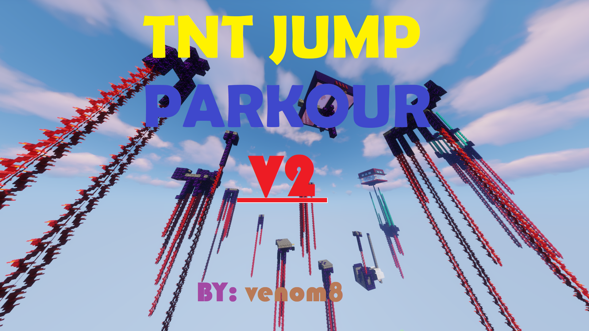Télécharger TNT Jump Parkour 2! pour Minecraft 1.16.4