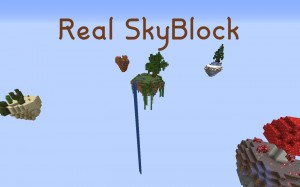 Télécharger Real SkyBlock pour Minecraft 1.16.5