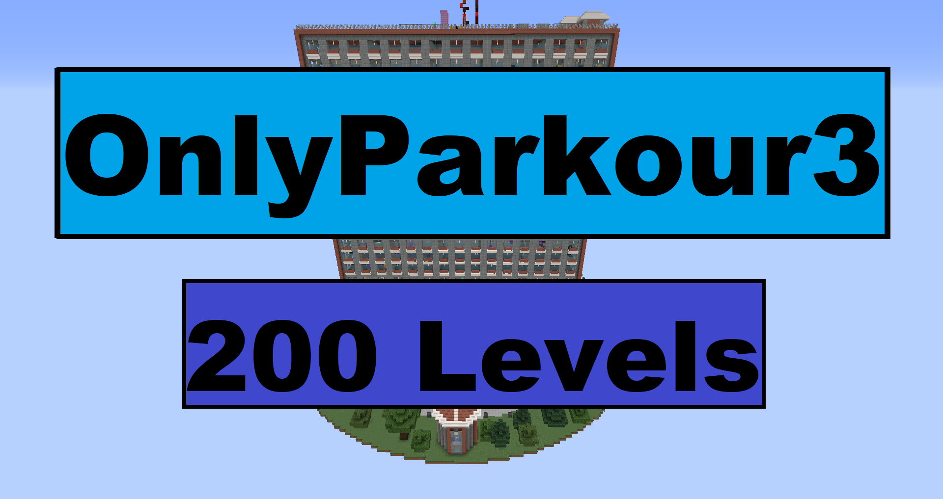 Télécharger OnlyParkour3 200 Levels pour Minecraft 1.16.5