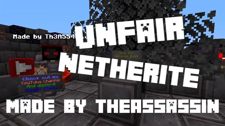 Télécharger Unfair Netherite pour Minecraft 1.16.5