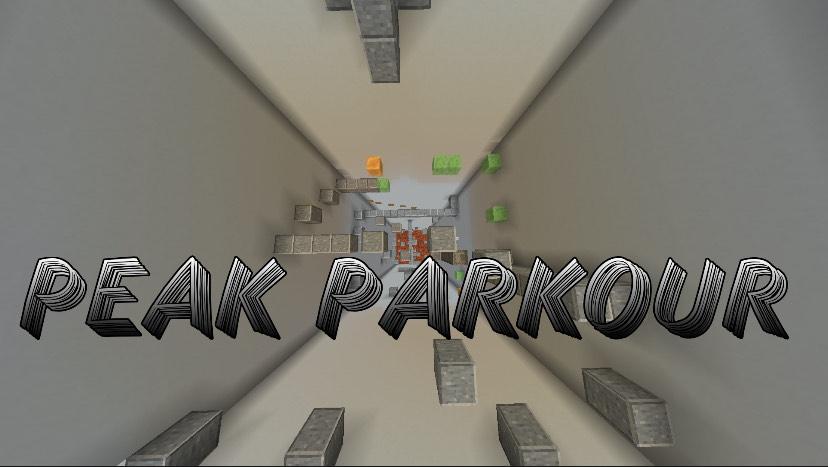 Télécharger Peak Parkour pour Minecraft 1.16.5