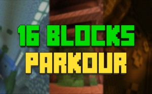 Télécharger 16 BLOCKS PARKOUR pour Minecraft 1.17.1