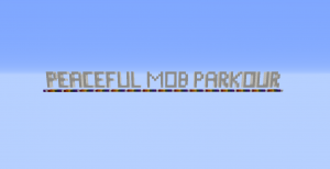 Télécharger Peaceful Mob Parkour pour Minecraft 1.12.2