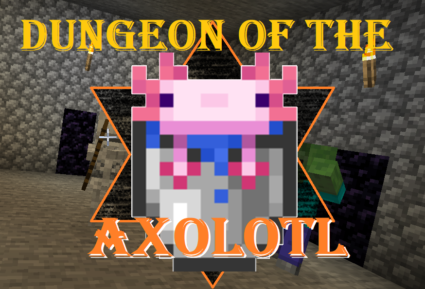 Télécharger Dungeon of the Axolotl 1.0 pour Minecraft 1.19.2
