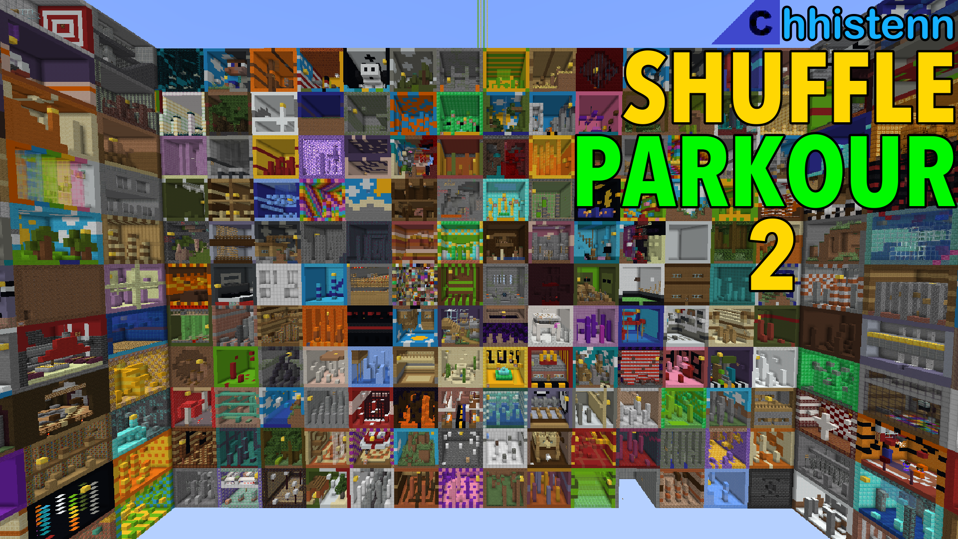 Télécharger Shuffle Parkour 2 1.2 pour Minecraft 1.19.2