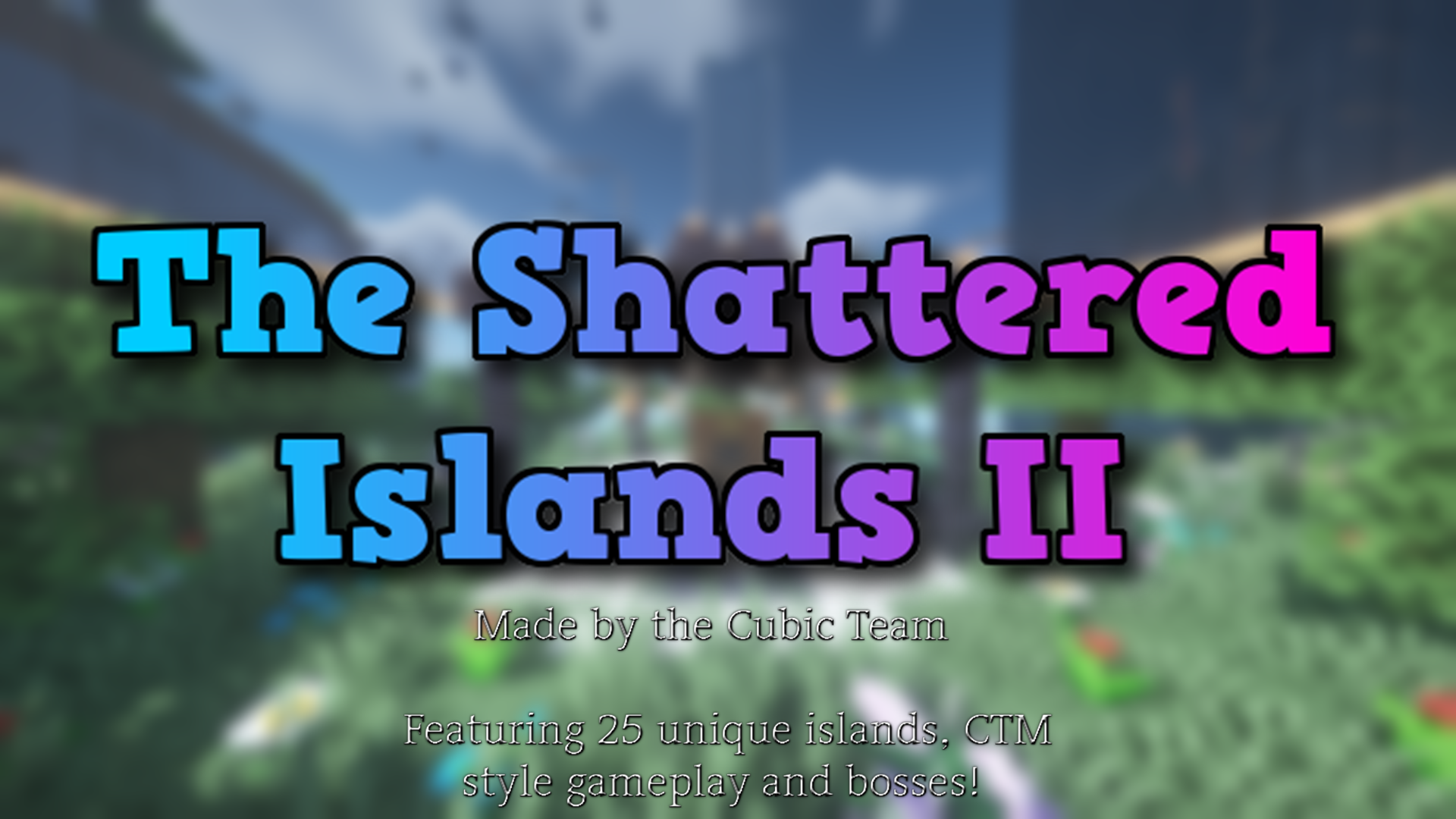 Télécharger The Shattered Islands II 1.02 pour Minecraft 1.19