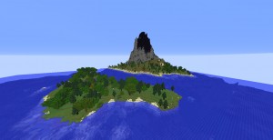 Télécharger Volcano Survival Island pour Minecraft 1.12.2