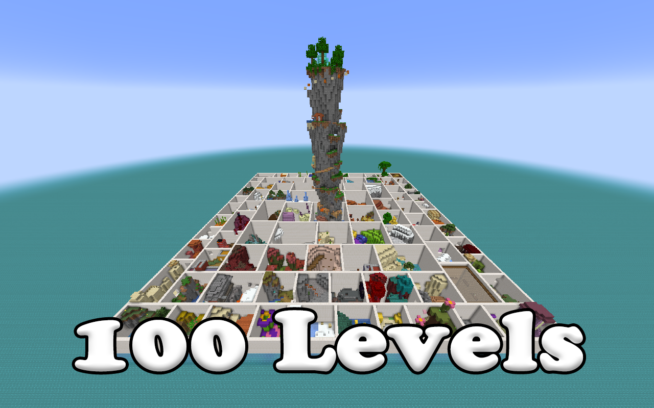 Télécharger 100 Levels 1.2 pour Minecraft 1.20.1