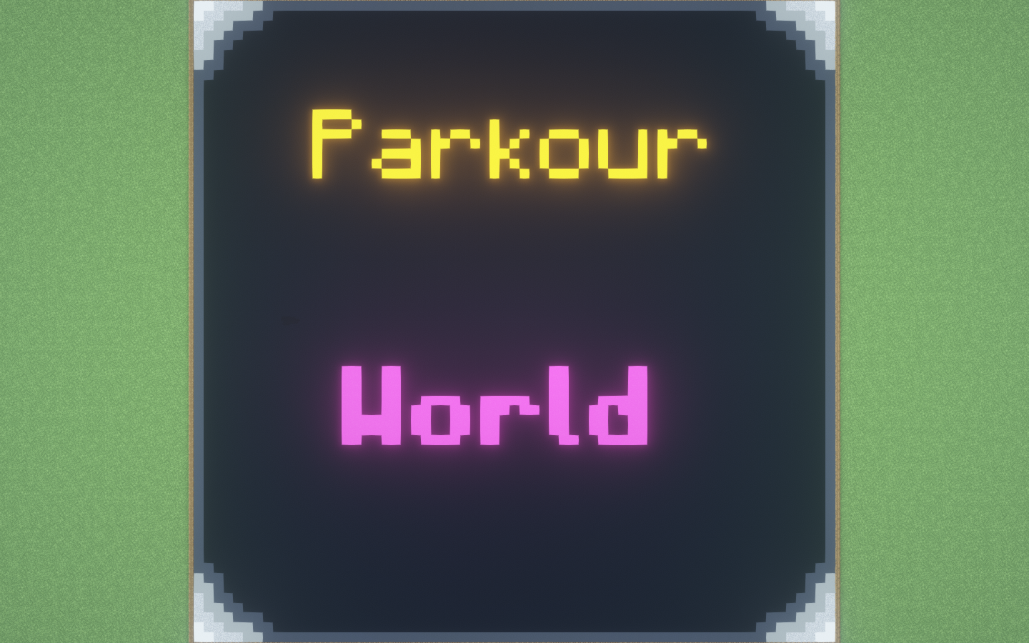 Télécharger Parkour World 1.0 pour Minecraft 1.18.1