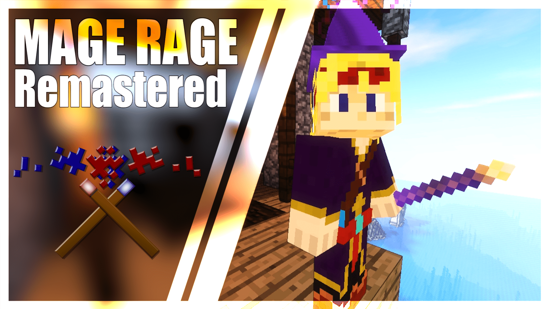 Télécharger Mage Rage: Remastered 1.1 pour Minecraft 1.18.1