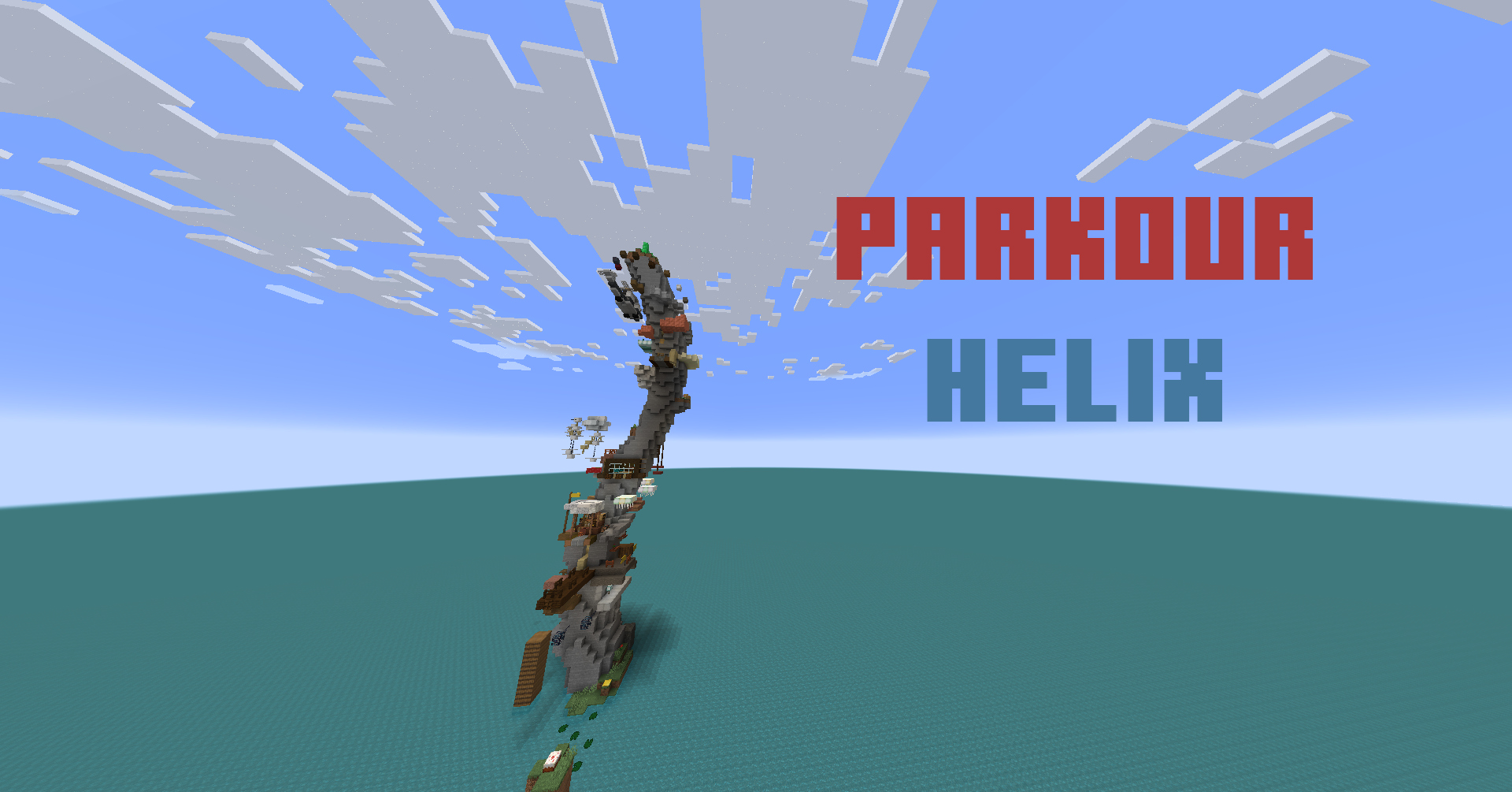 Télécharger Helix Parkour 1.0.1 pour Minecraft 1.19.3