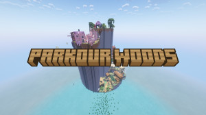 Télécharger Parkour Woods 1.0 pour Minecraft 1.20.1