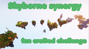 Télécharger Skyborne Synergy: Fan Crafted Challenge 1.0 pour Minecraft 1.19.3