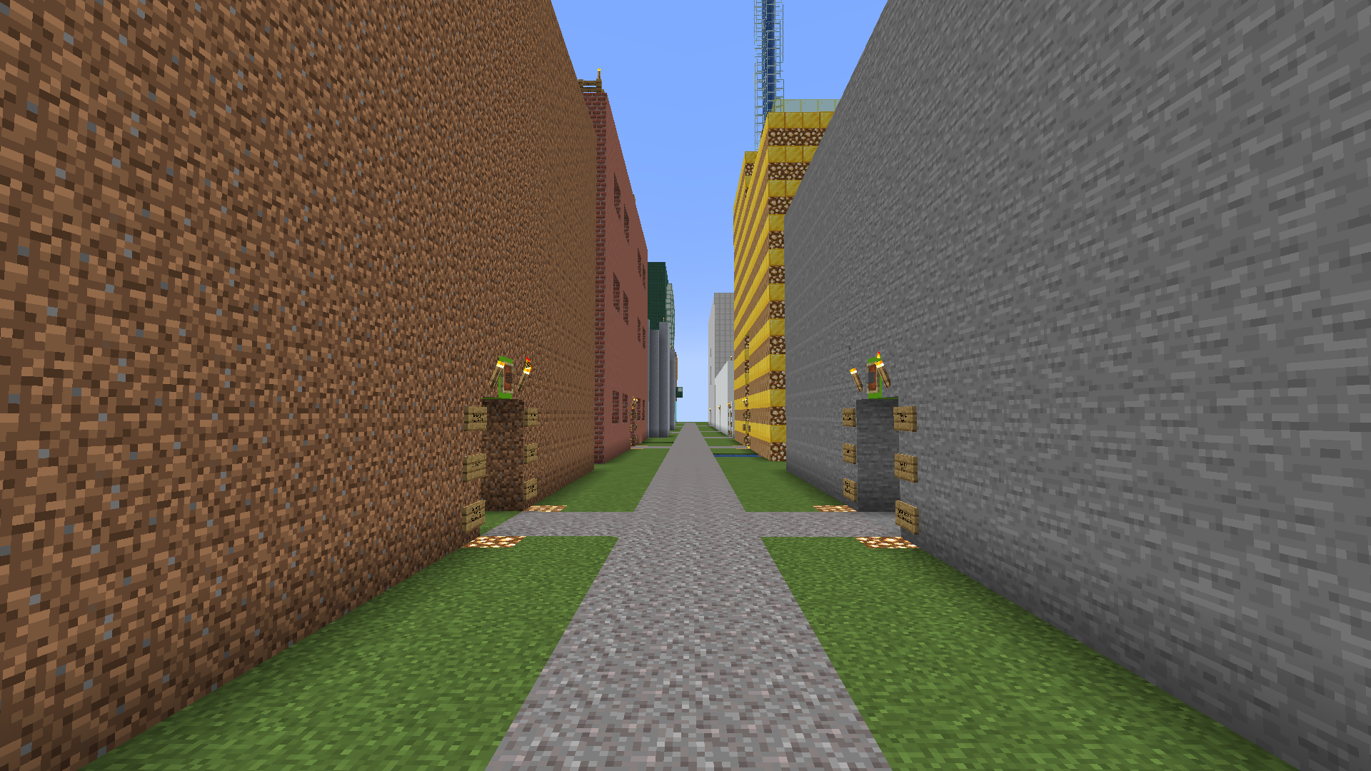 Télécharger Street Parkour 1.0 pour Minecraft 1.20.1