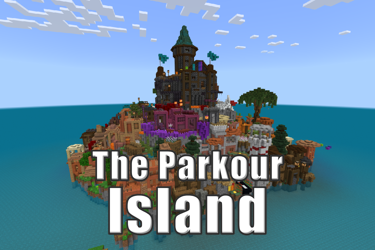 Télécharger The Parkour Island 1.0 pour Minecraft 1.20.1