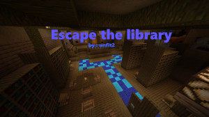 Télécharger Escape the Library by unfit2 1.0 pour Minecraft 1.19.4