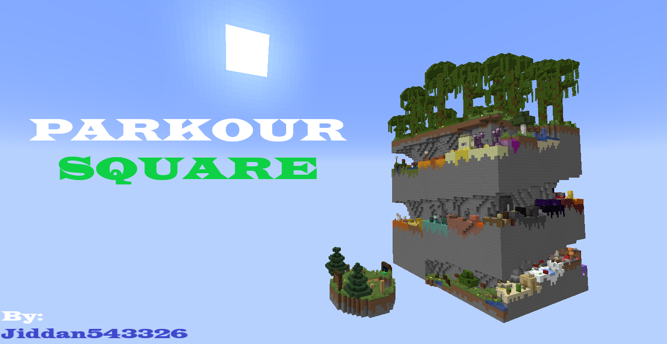 Télécharger Parkour Square 1.0 pour Minecraft 1.19.2