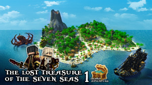 Télécharger The Lost Treasure of the Seven Seas 1.0 pour Minecraft 1.19.1