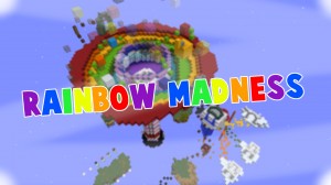 Télécharger Psychodelic Rainbow Madness pour Minecraft 1.12