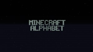 Télécharger Minecraft Alphabet pour Minecraft 1.12