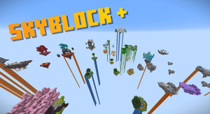 Télécharger Skyblock Plus pour Minecraft 1.21.8