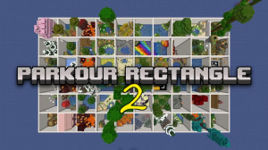 Télécharger Parkour Rectangle 2 pour Minecraft 1.21.6