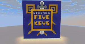 Télécharger Legend of the Five Keys pour Minecraft 1.21.11