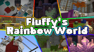Télécharger Fluffy's Rainbow World pour Minecraft 1.20.4